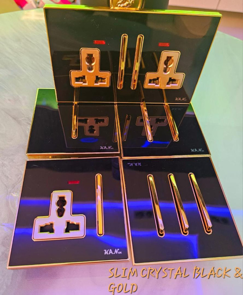 Crystal Glass Switch & Socket