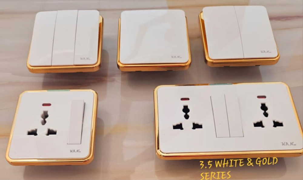 Gold-Plated Switch & Socket