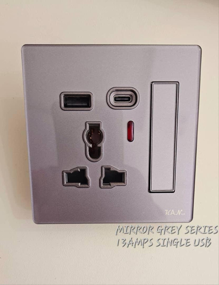 Marble Finish Switch & Socket