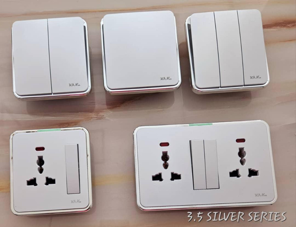 Wooden Veneer Switch & Socket