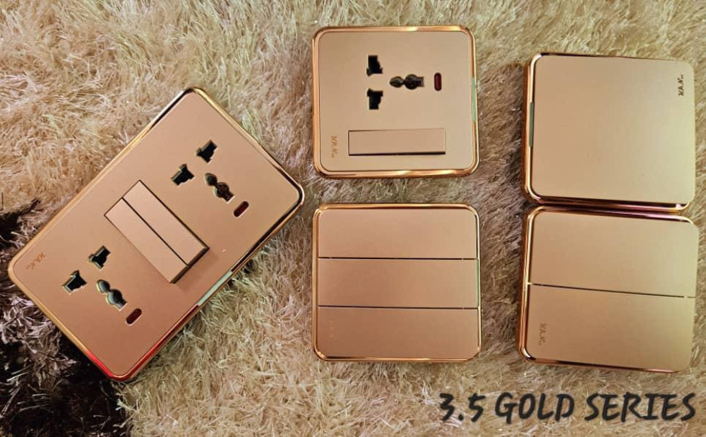 Designer Pattern Switch & Socket