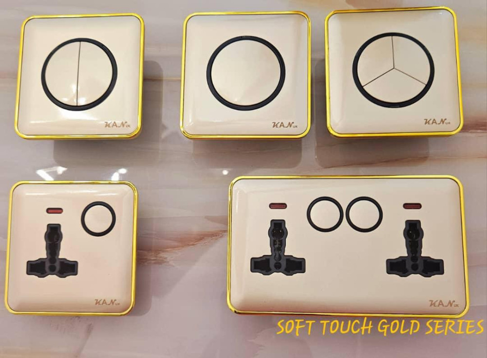 Matte Champagne Switch & Socket