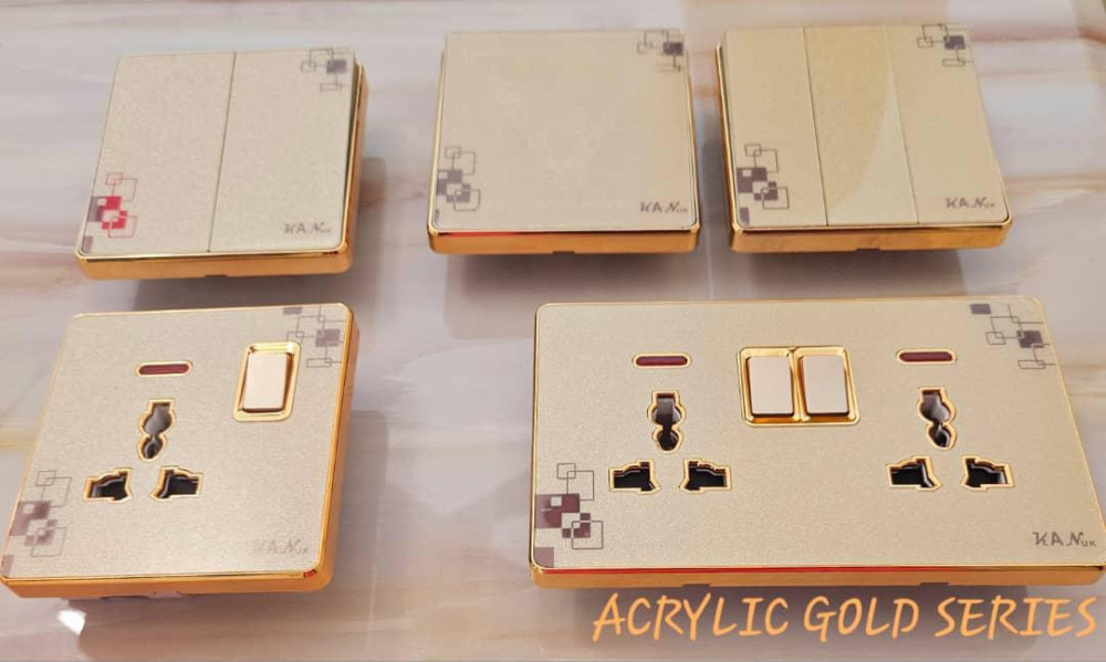 Matte Champagne Switch & Socket