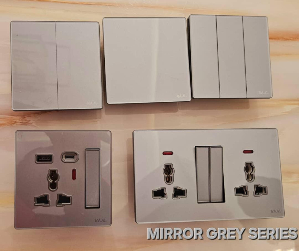 Matte Champagne Switch & Socket