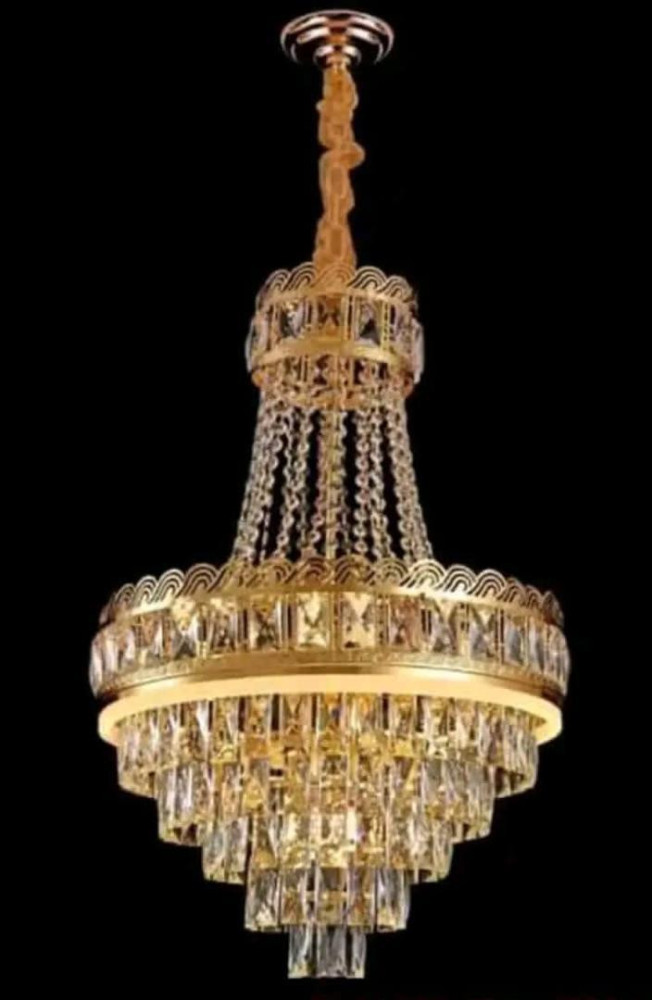 Drum Shade Fabric Chandelier