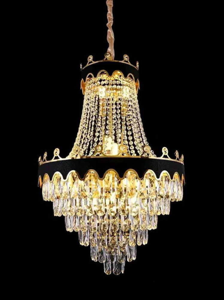 Drum Shade Fabric Chandelier