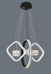 Vintage Cage Edison Chandelier