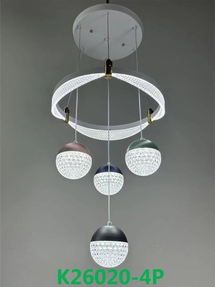 Vintage Cage Edison Chandelier