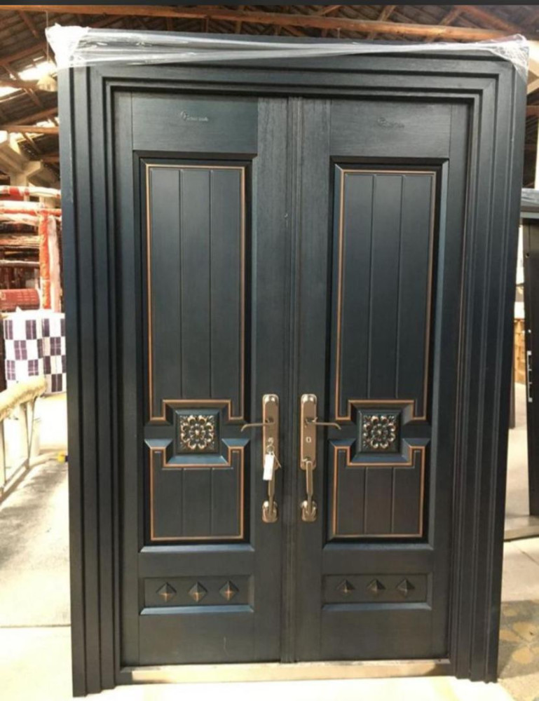 Floral Copper Door