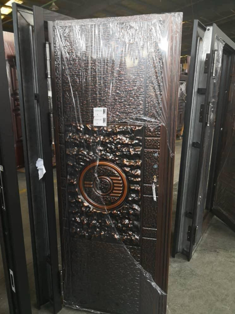 Floral Copper Door