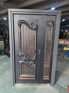 Ornate Copper Door