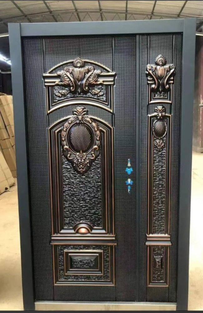 Modern Copper Door