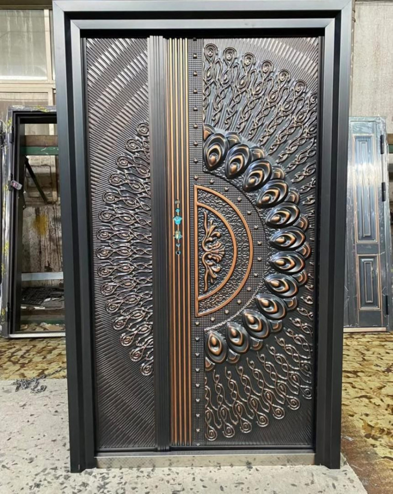 Modern Copper Door