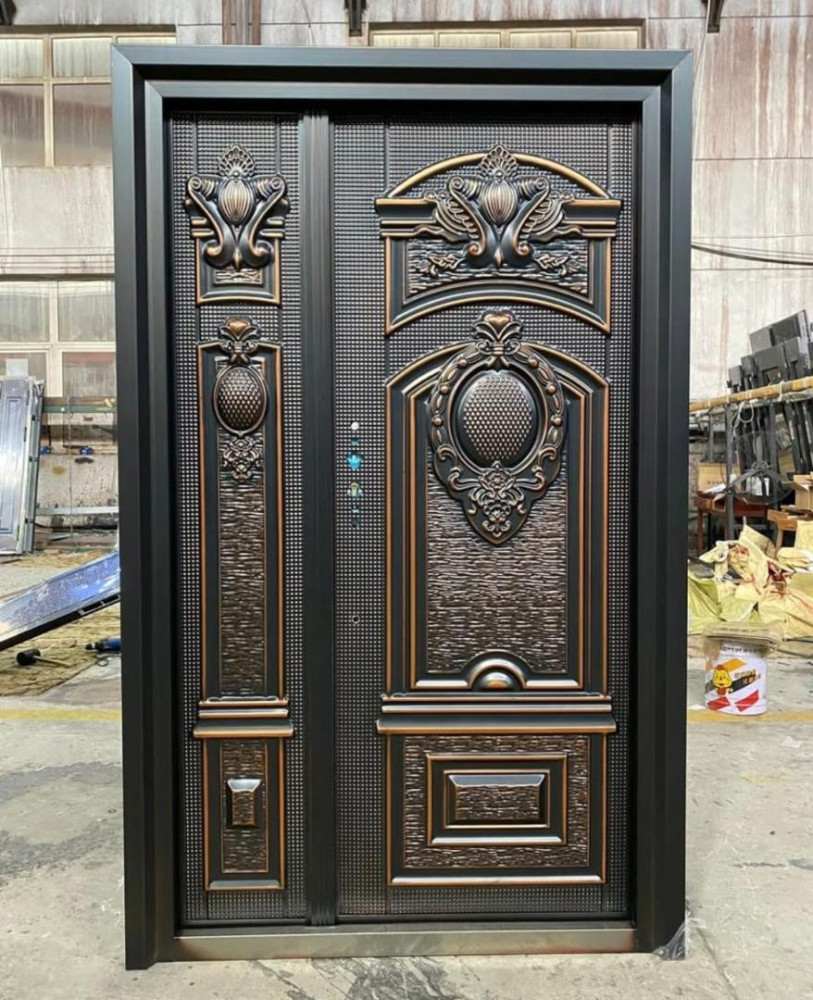 Modern Copper Door