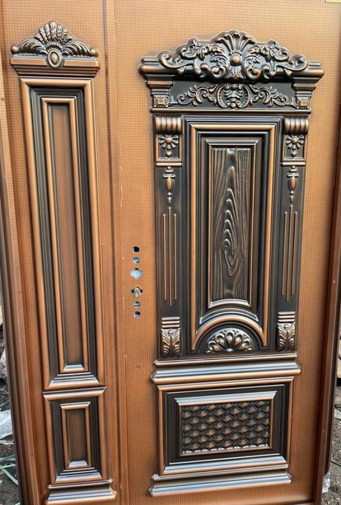 Arch Copper Door