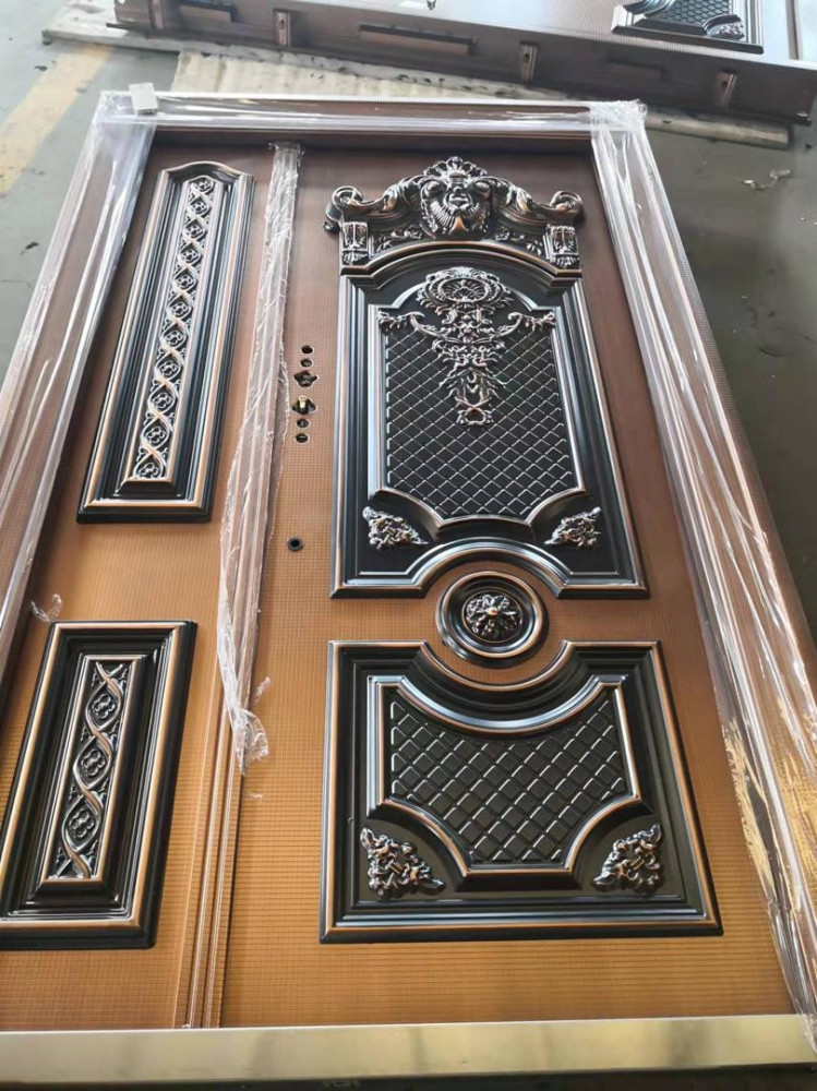Arch Copper Door