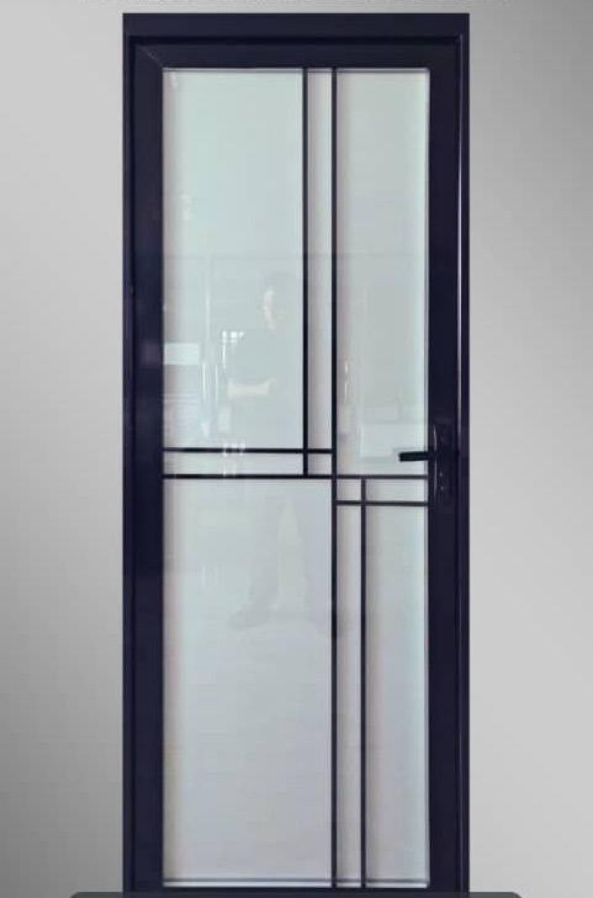 Tinted Toilet Glass Door