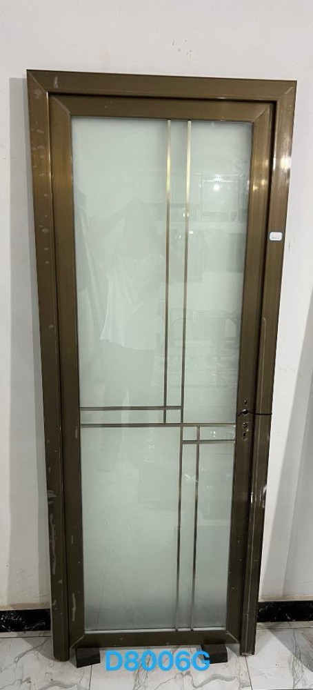 Tinted Toilet Glass Door