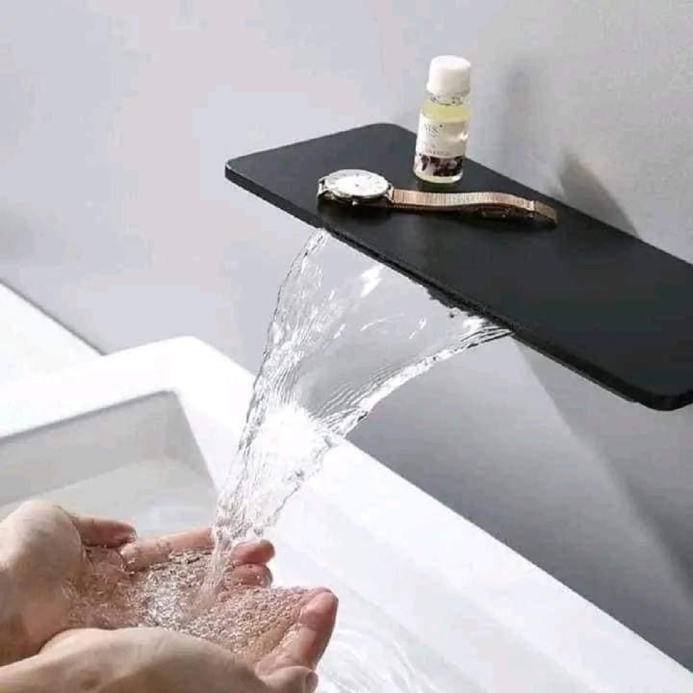 Chrome Waterfall Tap
