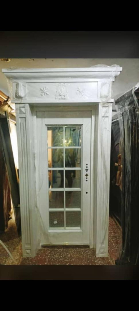 Double Panel Luxury Glass Door