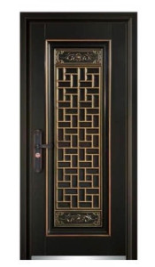 Wooden Steel Security Door