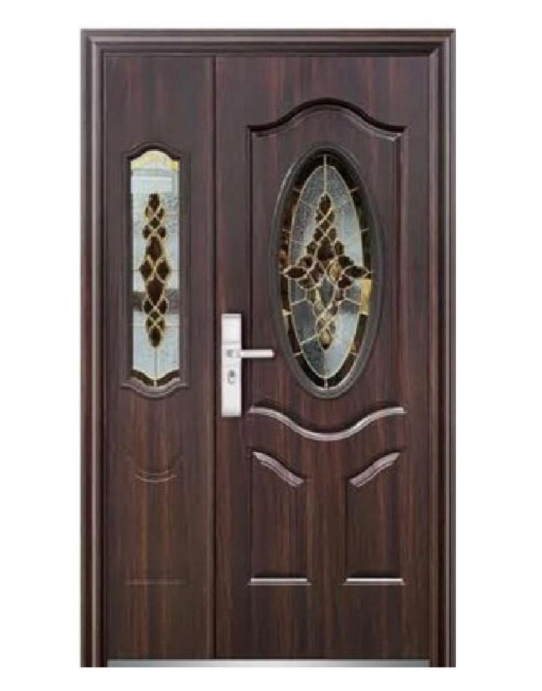 Modern aluminum with glass or grille insert Security Door
