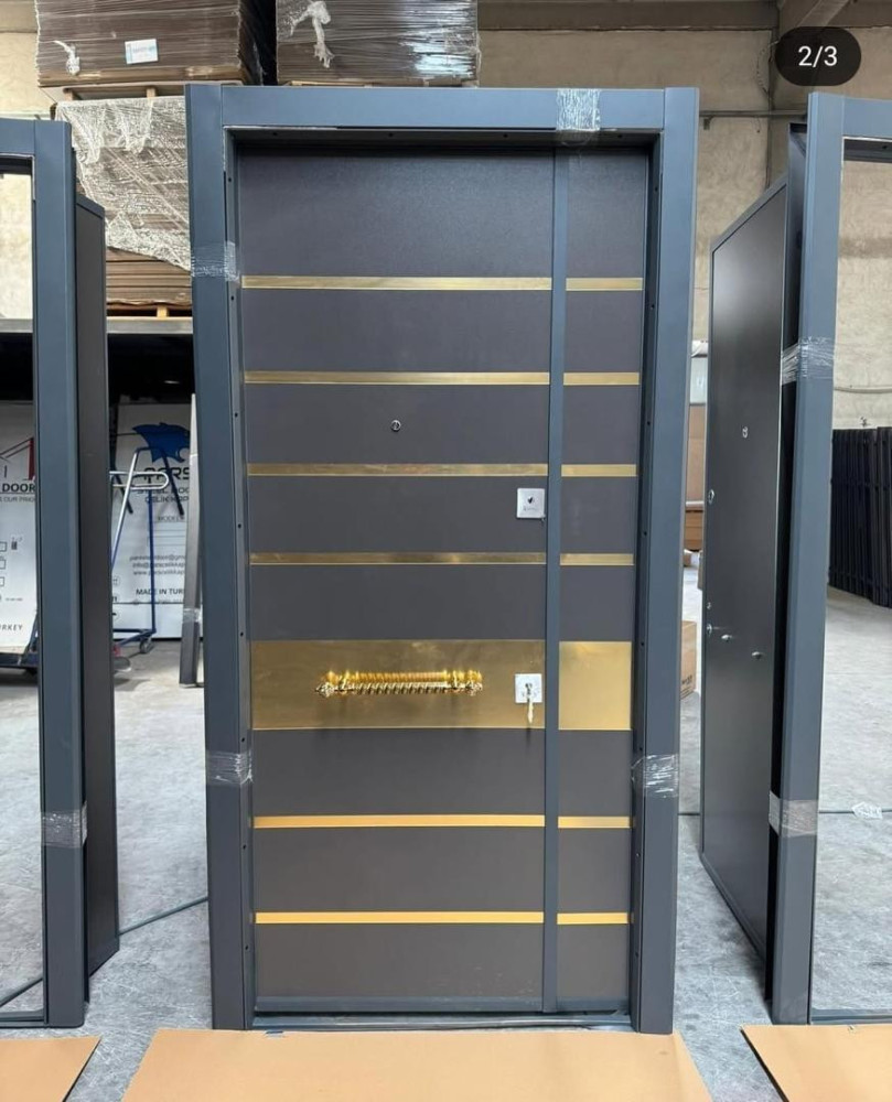 High level Double Steel Security Door