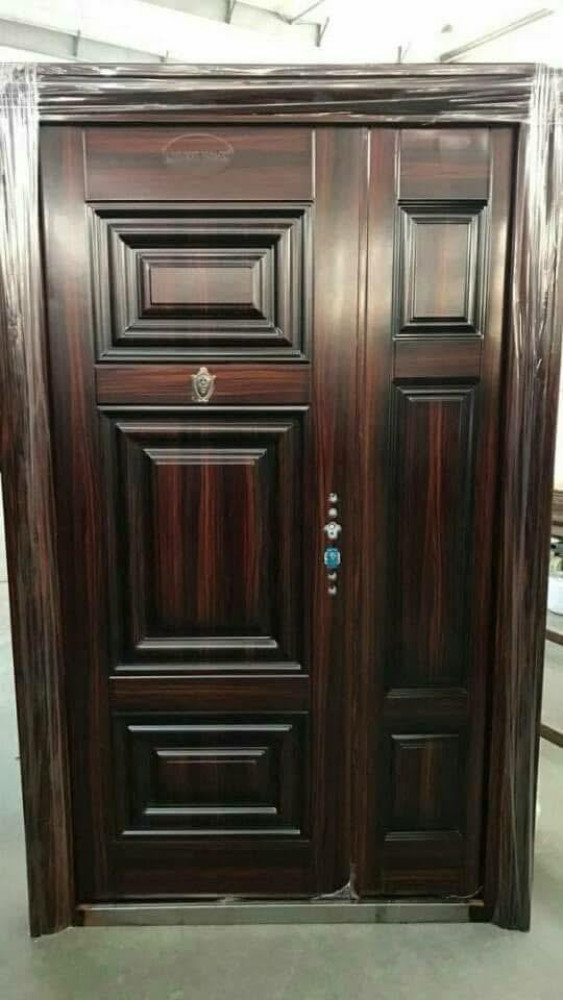 Modern black and Brown Turkish security Door