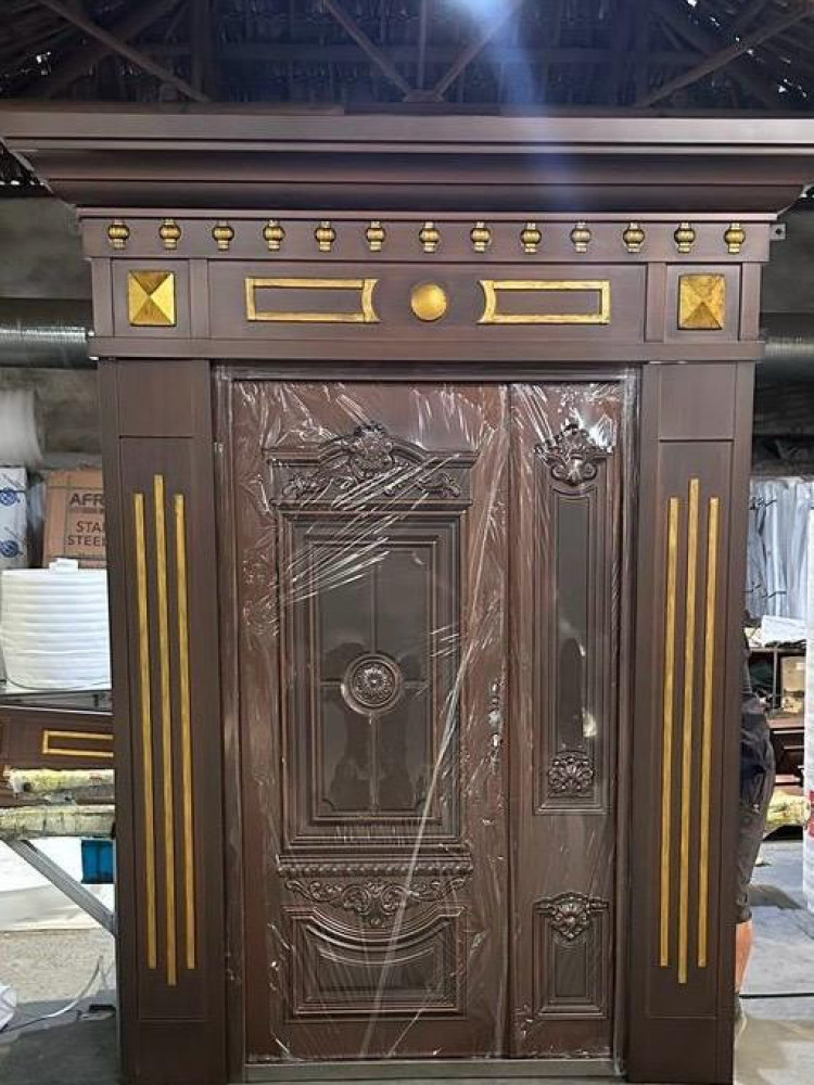 Copper Cst Ark and Pillar Doors