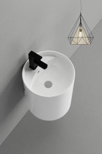 Wall-hung basin