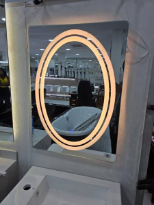 Oval LED Bathroom mirror
