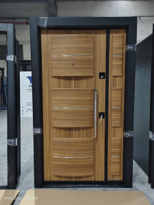 Turkish Luxury Security Door armoured Steel with a formica Surface finish