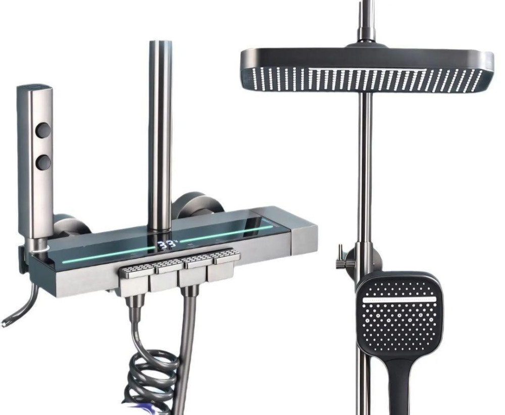 Modern Shower Colomn with a digital Temperature