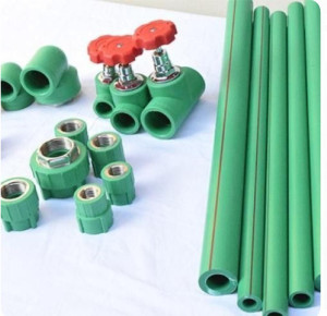 Components of a PPR pipe system 