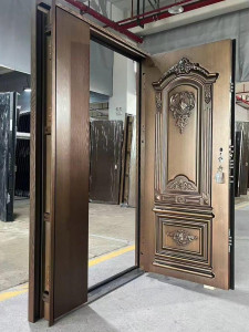Decorative Copper Security Door