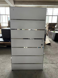 White and Gold-like finsh Israeli Door