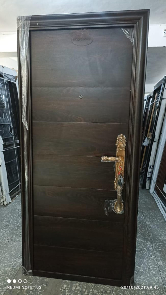 Dark Brown Turkish Security Door