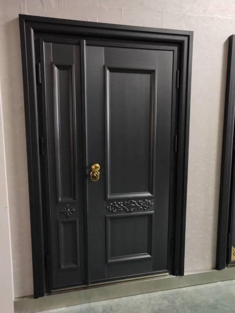 Dark Grey Security Door