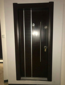 Turkish Security Steel Door crafted from hig-quality steel for durability and security 