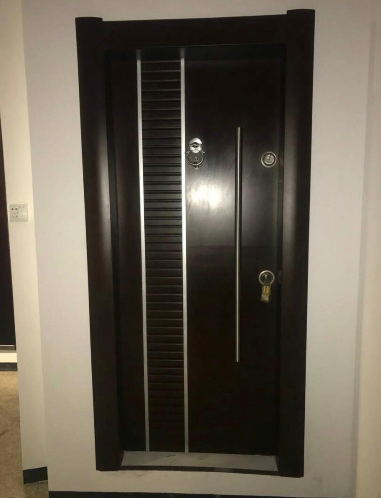 Turkish Security Steel Door crafted from hig-quality steel for durability and security 