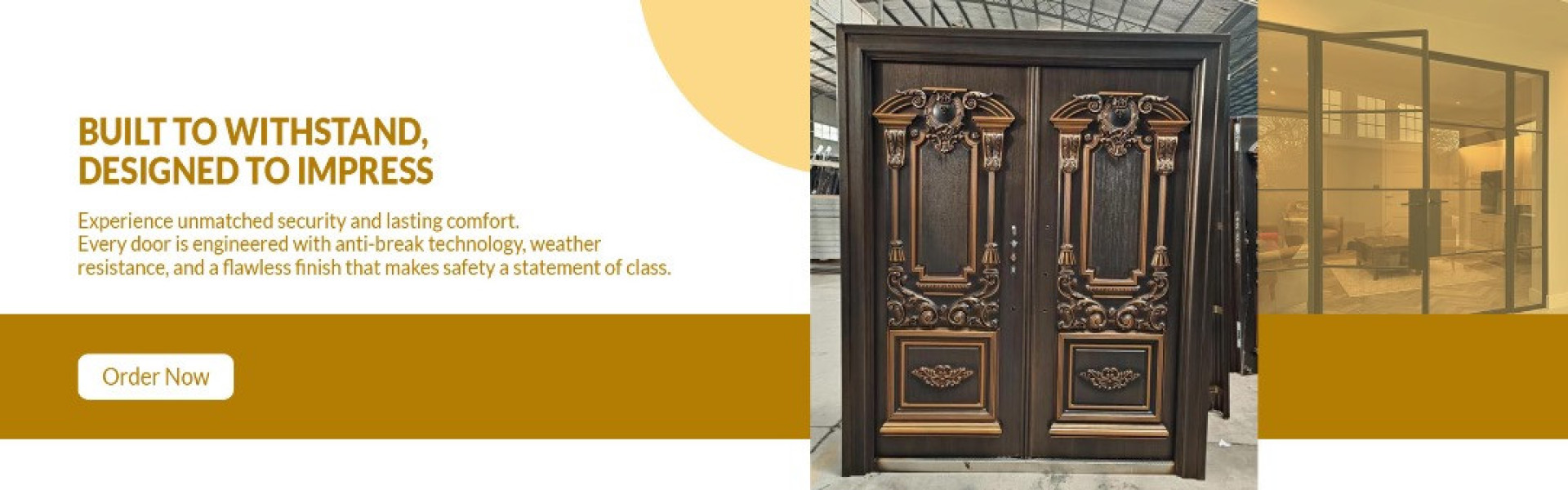 Luxury security door