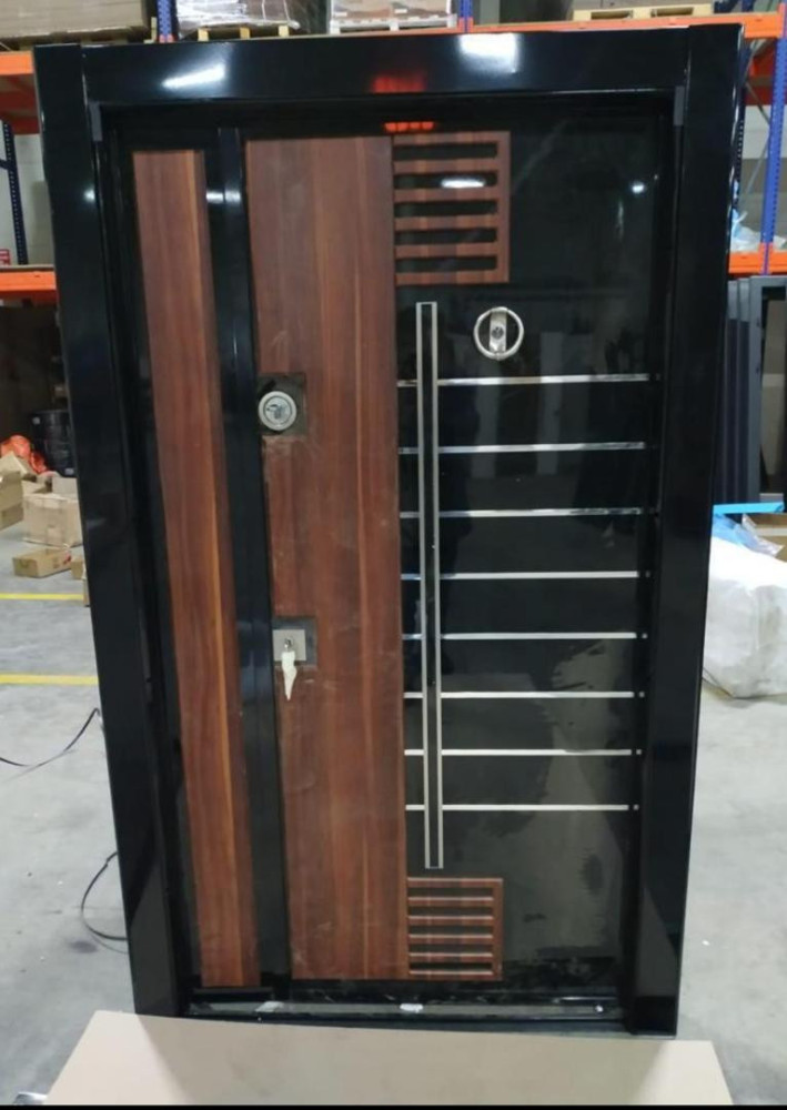 Brownish-Black Door