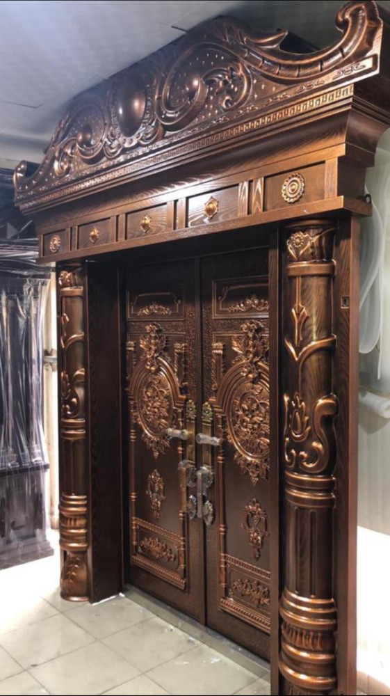 Brown Steel Door
