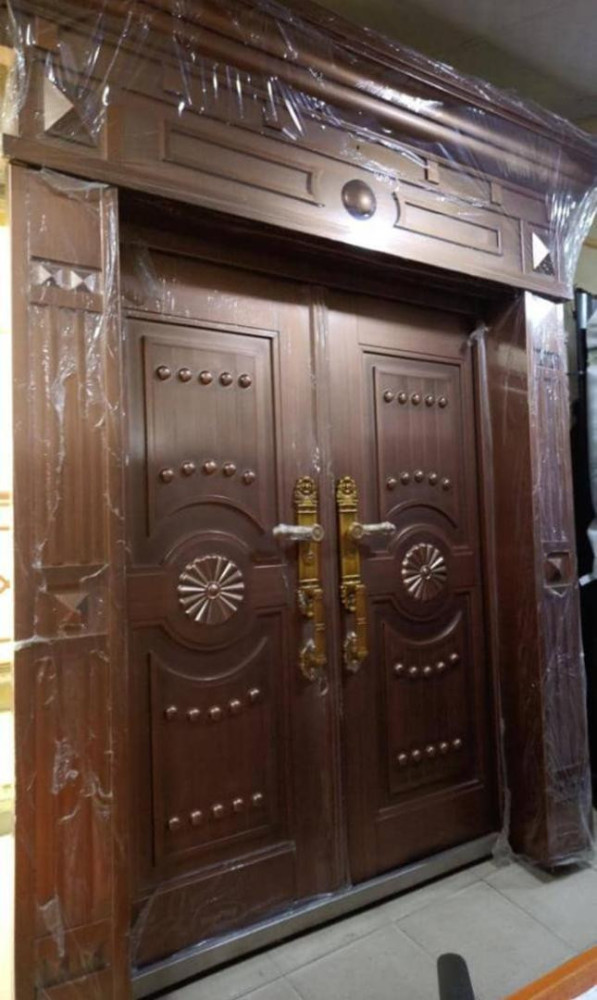 Brown Steel Door