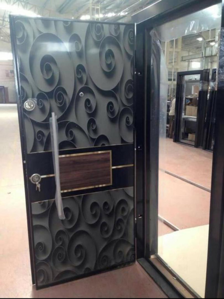 Brown Steel Door