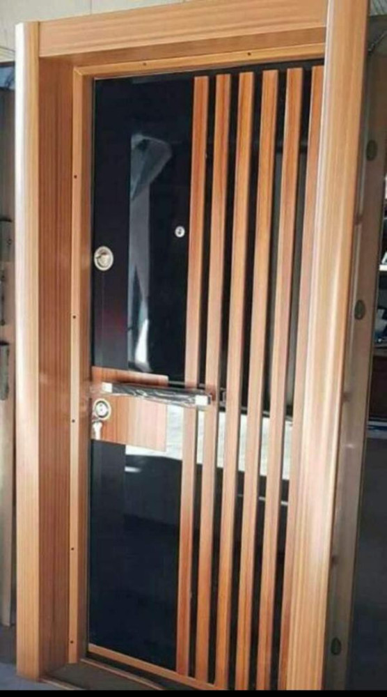 Brown Steel Door