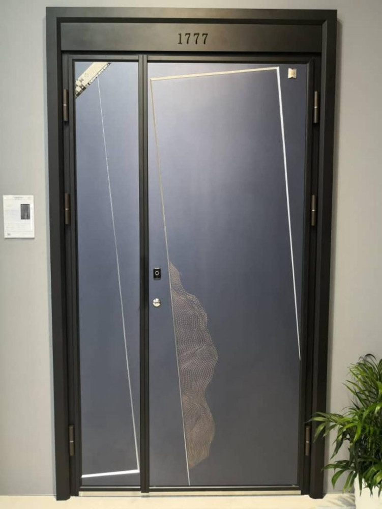 Brown Steel Door