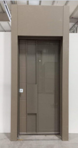 Modern Metal Entry Door