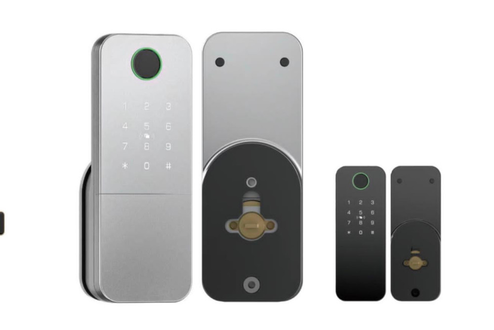 Tuya Smart WI-fi Fingerprint Rim door Lock